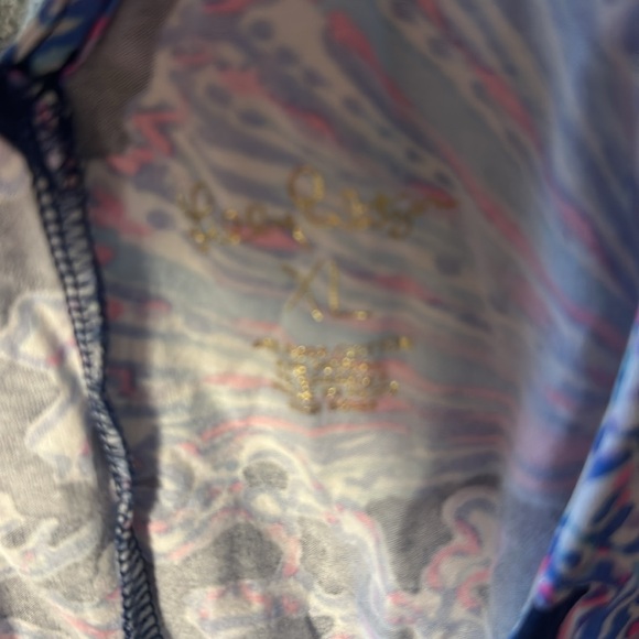 PREOWNED Lilly Pulitzer Kristin Tank - Deep Sea Navy - XL - Picture 4 of 4